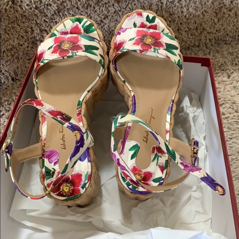 Salvatore Ferragamo brand new shoes size 7&1/2